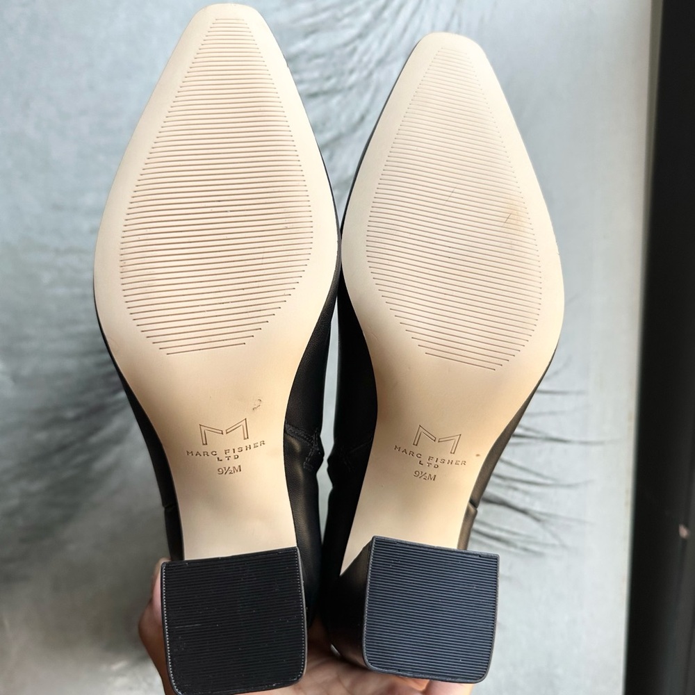 🌸MARC FISHER🌸 Yanara Black Heeled Bootie Size: 9.5 - Picture 14 of 14